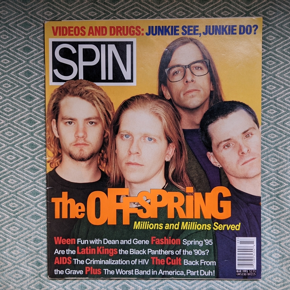 Vintage SPIN Magazine March 1995